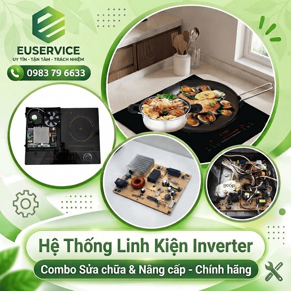 Sửa bếp từ Đức tại nhà tận tâm