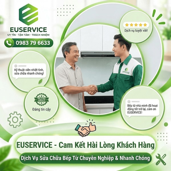Sửa bếp từ Đức tại nhà uy tín, chuyên nghiệp