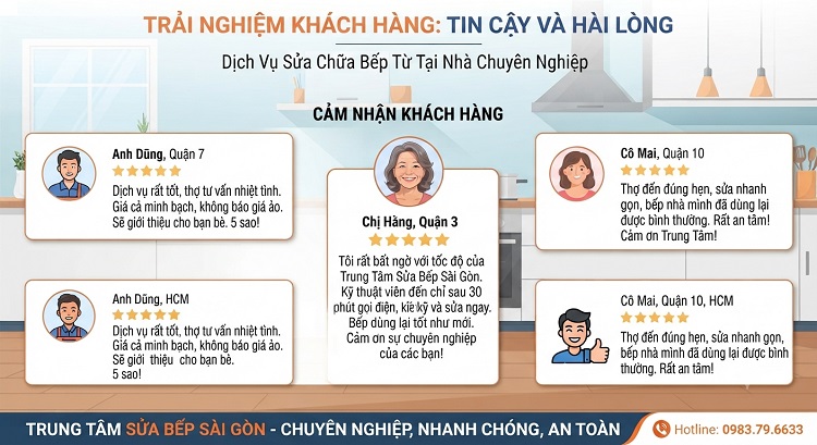 Sửa bếp từ Hafele uy tín, phục vụ tận tâm