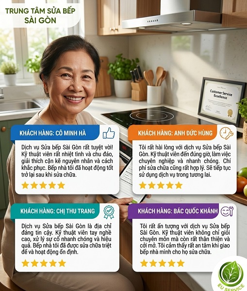 Sửa bếp từ quận 11 tận nhà chuyên nghiệp, linh kiện chuẩn