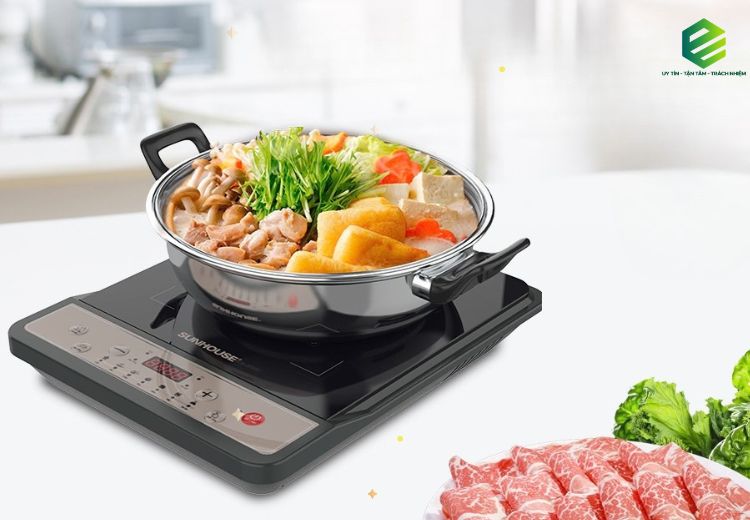 Sửa bếp từ sunhouse mất nguồn chuyên nghiệp