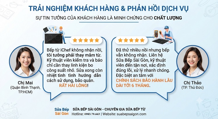 Sửa chữa bếp từ tại Phú Nhuận phụ vụ tận tâm