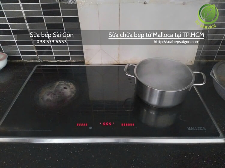 Quy trình sửa chữa bếp từ Malloca