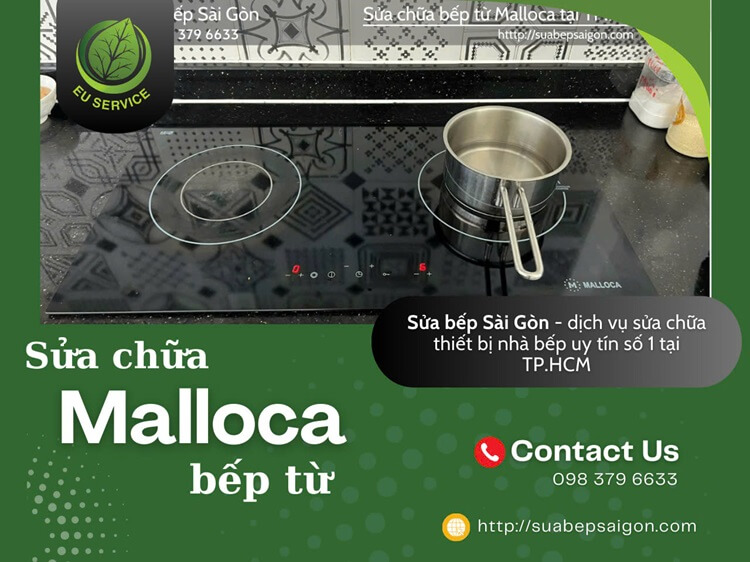 Sửa chữa bếp từ Malloca