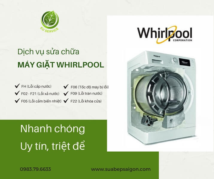 sửa chữa máy giặt Whirlpool