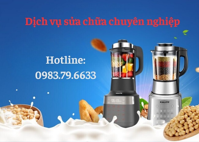 Sửa chữa máy làm sữa hạt Kalite uy tín