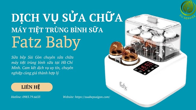 Dịch vụ sửa máy tiệt trùng bình sữa Fatz Baby uy tín