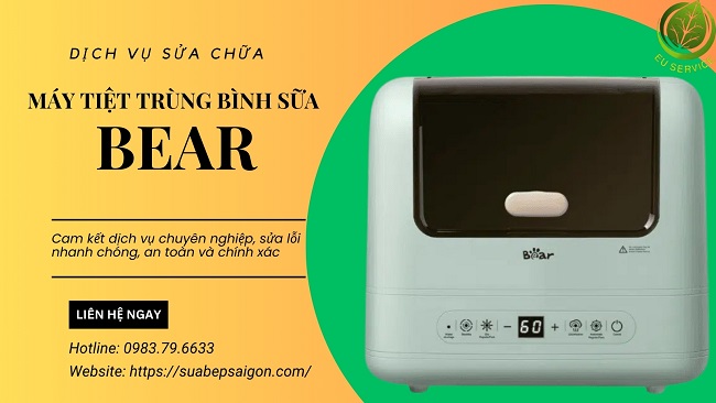 Sửa máy tiệt trùng bình sữa BEAR uy tín