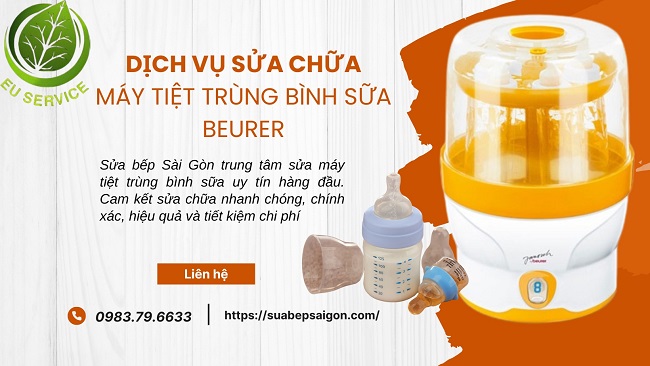 Sửa máy tiệt trùng bình sữa Beurer