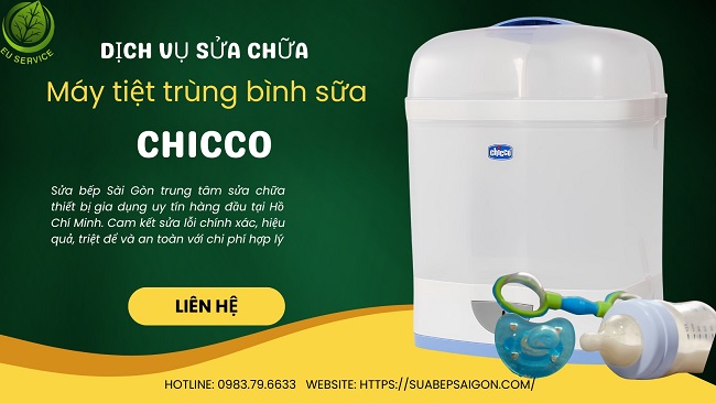 Sửa máy tiệt trùng bình sữa Chicco uy tín