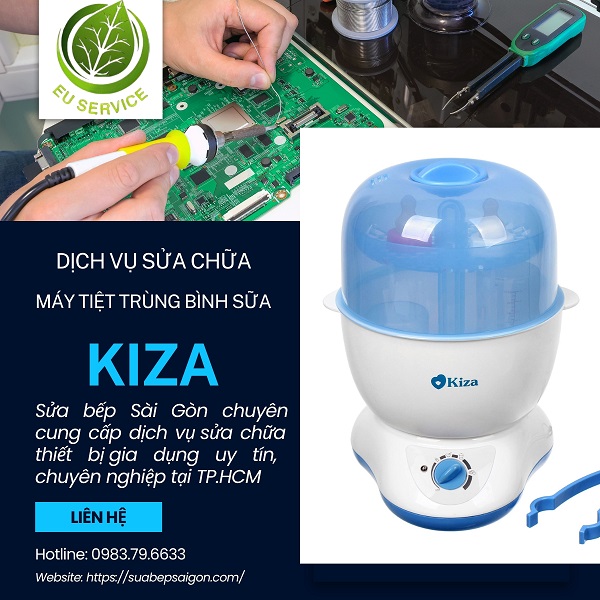 Sửa máy tiệt trùng bình sữa Kiza