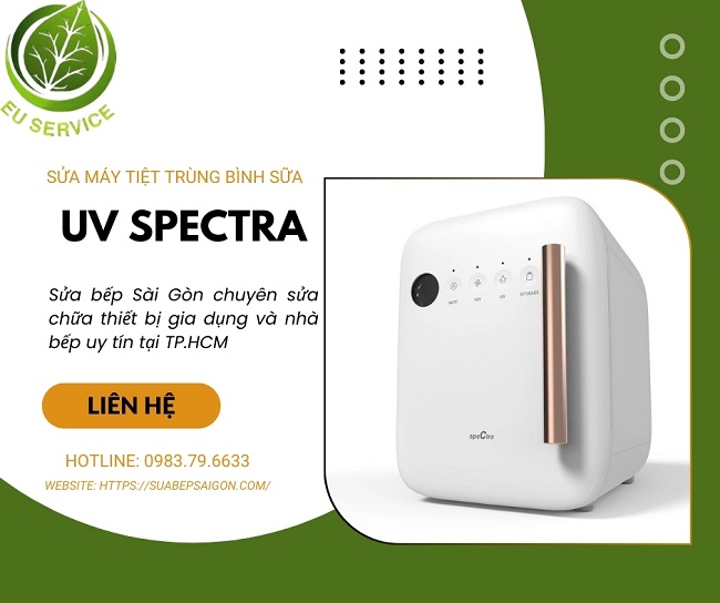 Sửa máy tiệt trùng bình sữa UV Spectra uy tín