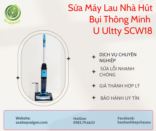 Sửa máy lau nhà hút bụi thông minh U Ultty SCW18