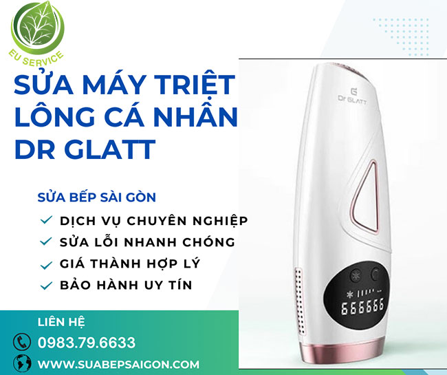 Sửa máy triệt lông cá nhân DR GLATT