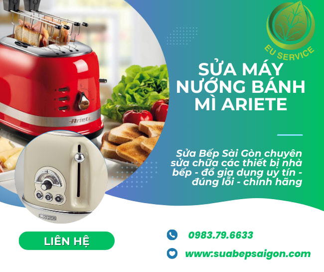 Sửa máy nướng bánh mì Ariete