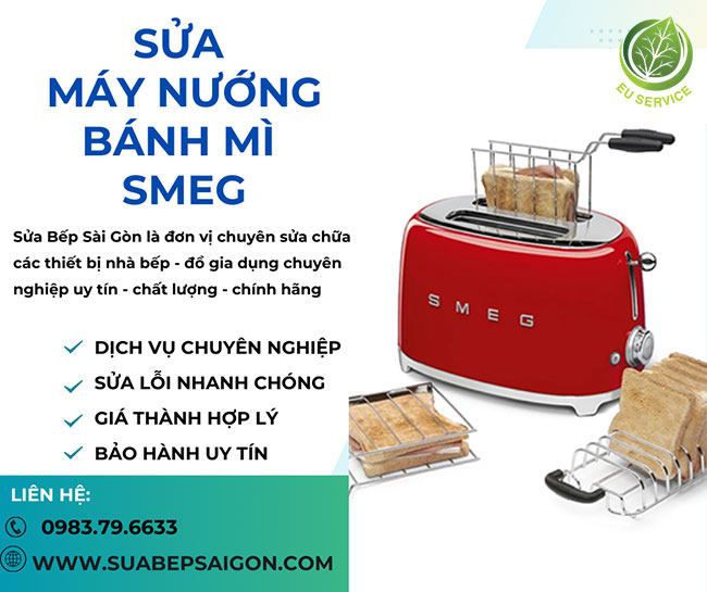 Sửa máy nướng bánh mì Smeg