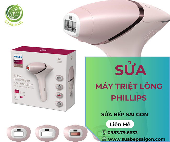 Sửa máy triệt lông philips