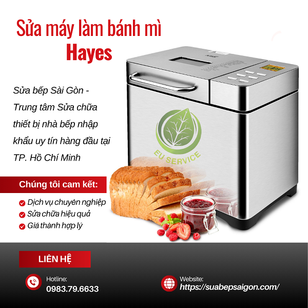 Sửa chữa máy làm bánh mì Hayes