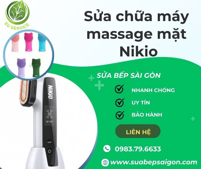 Sửa chữa máy massage mặt Nikio