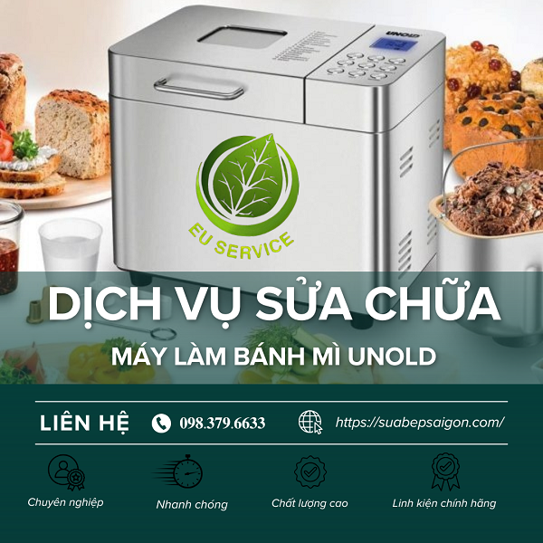 Sửa máy làm bánh mì Unold chuyên nghiệp