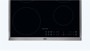 Bếp từ AEG hiển thị L