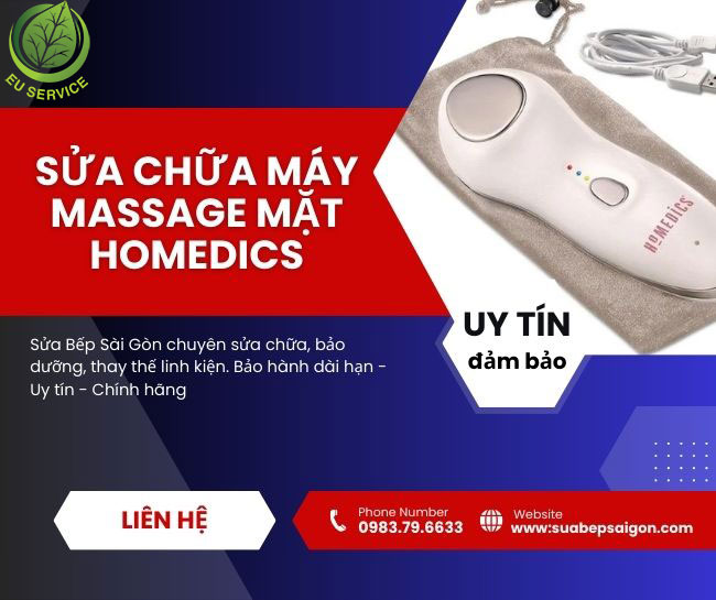 Sửa chữa máy massage mặt HOMEDICS