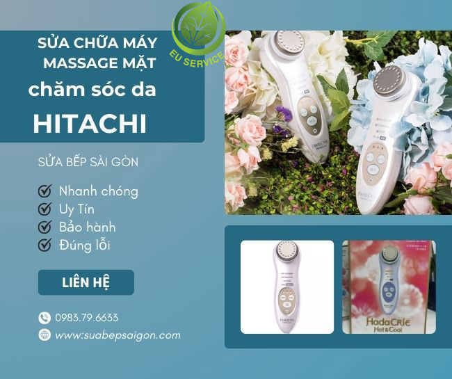 Sửa chữa máy massage mặt, chăm sóc da Hitachi