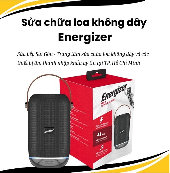 Dịch vụ sửa chữa loa không dây Energizer uy tín, chuyên nghiệp hàng đầu