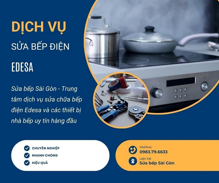 Sửa chữa bếp điện Edesa tại nhà nhanh chóng uy tín