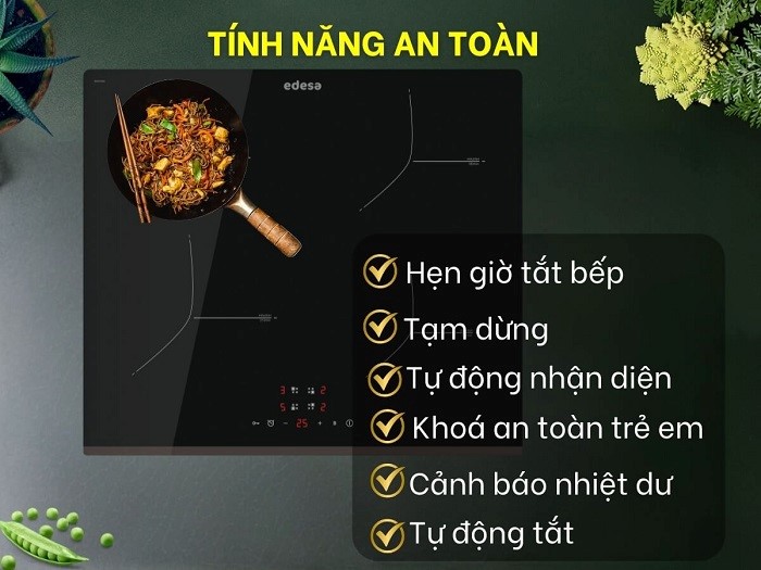 Sửa chữa bếp từ Edesa chính hãng có bảo hành