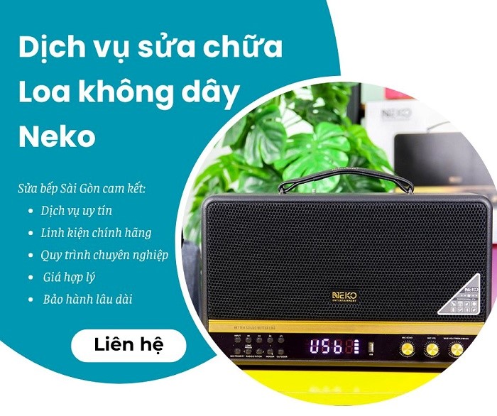 Dịch vụ sửa chữa loa không dây Neko uy tín tại EU Service