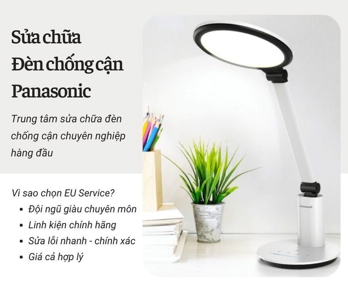 Sửa chữa đèn học chống cận Panasonic uy tín, chuyên nghiệp