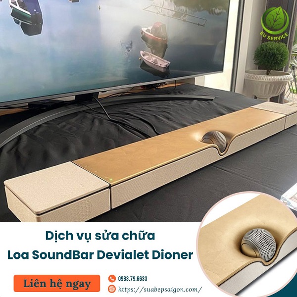 Sửa chữa loa SoundBar Devialet Dioner nhanh, triệt để lỗi