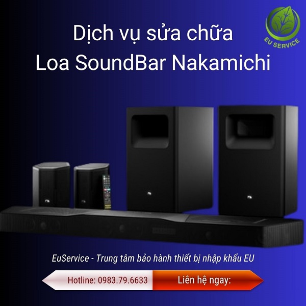 Sửa chữa loa SoundBar Nakamichi - Giá tốt, linh kiện chính hãng