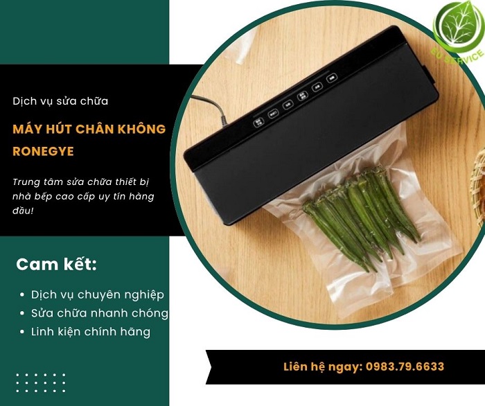 Sửa chữa máy hút chân không Ronegye uy tín, giá cạnh tranh