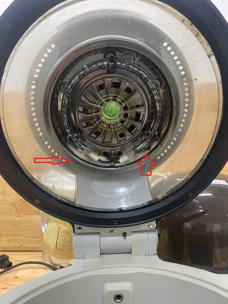 Thay đèn nướng nồi chiên không dầu