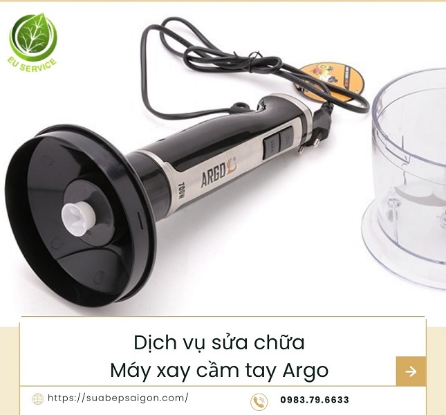 Sửa chữa máy xay cầm tay Argo uy tín - Thợ giỏi, linh kiện đảm bảo