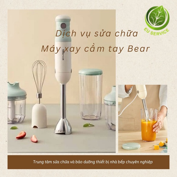 Sửa chữa máy xay cầm tay Bear uy tín - Kỹ thuật cao, linh kiện chuẩn