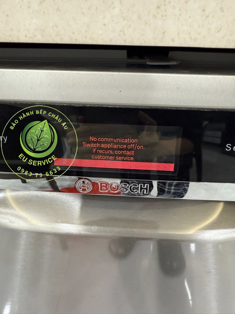 Thợ sửa máy rửa chén Bosch lỗi No communication
