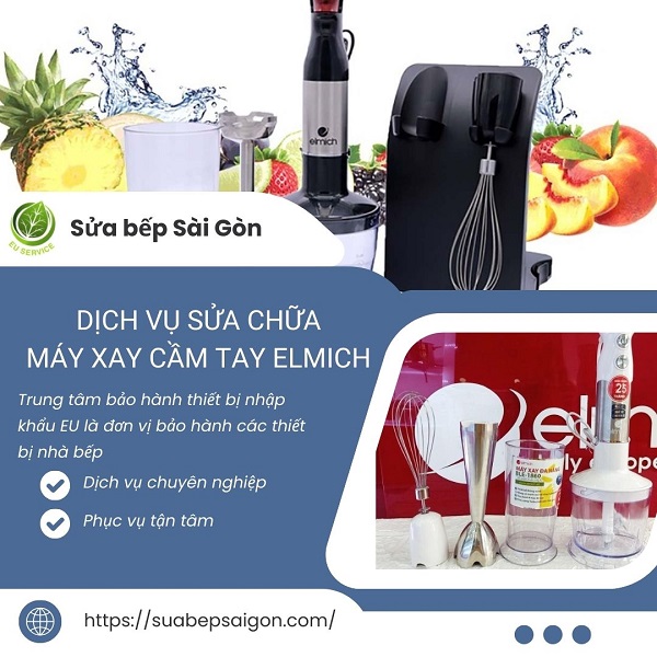 Sửa chữa máy xay cầm tay Elmich uy tín - bảo hành lâu dài