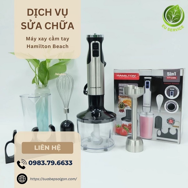Sửa chữa máy xay cầm tay Hamilton Beach uy tín, hiệu quả lâu dài