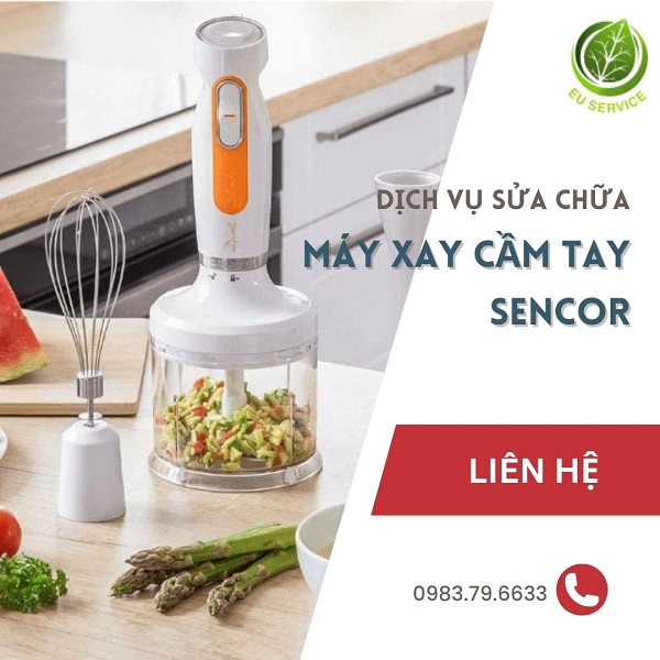 Sửa chữa máy xay cầm tay Sencor tin cậy hàng đầu tại Hồ Chí Minh