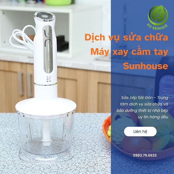 Sửa chữa máy xay cầm tay Sunhouse - Sửa nhanh, chính xác