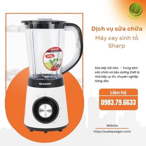 Sửa máy xay sinh tố Sharp uy tín - sửa nhanh - lấy ngay