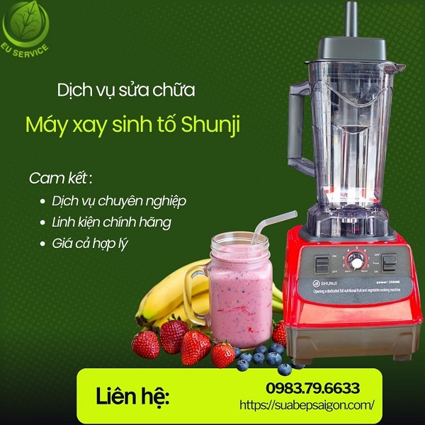 Sửa máy xay sinh tố Shunji uy tín - Giá hợp lý